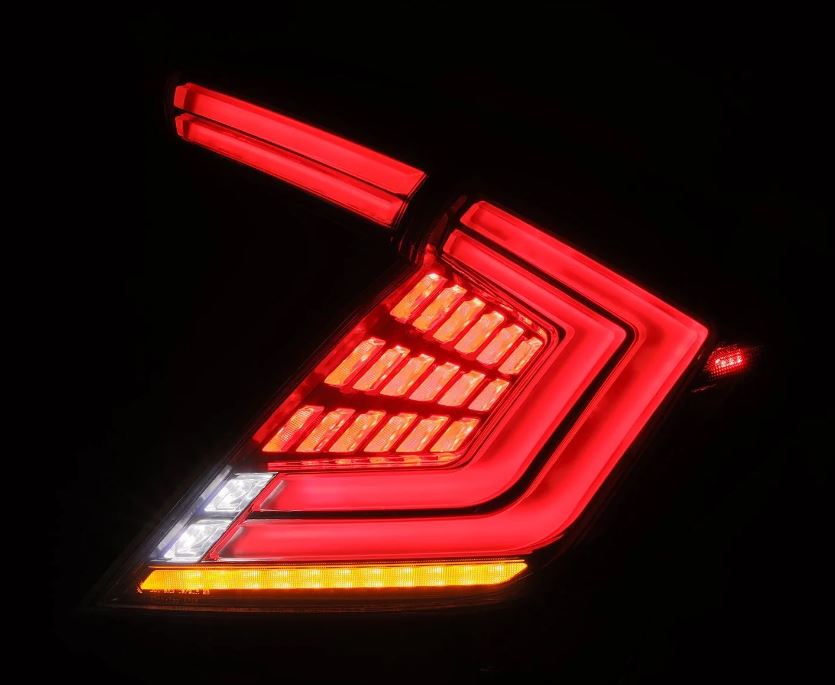 AlphaRex 676040 - Prismatic LED Taillights Smoke 13