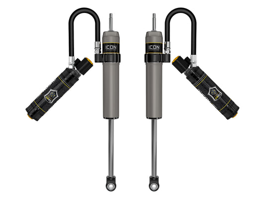 ICON 2017-2022 Ford Super Duty 4WD. Front 2.5 VS Remote Reservoir Shocks W/CDEV 7” Lift Pair