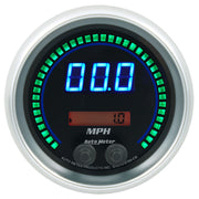 AutoMeter 6789-CB - GAUGE, SPEEDO, 3 3/8", 260 MPH / 260 KM/H, ELEC PROGRAM, COBALT ELITE DIGITAL