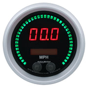 AutoMeter 6789-SC - GAUGE, SPEEDO, 3 3/8", 260MPH / 260KMH, ELEC PROGRAM, SPORT-COMP ELITE DIGITAL 3