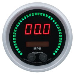AutoMeter 6789-SC - GAUGE, SPEEDO, 3 3/8", 260MPH / 260KMH, ELEC PROGRAM, SPORT-COMP ELITE DIGITAL 5