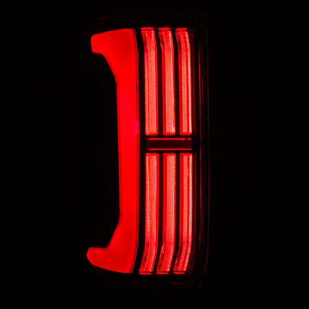 AlphaRex 679010 - Prismatic LED Taillights Black Red 4