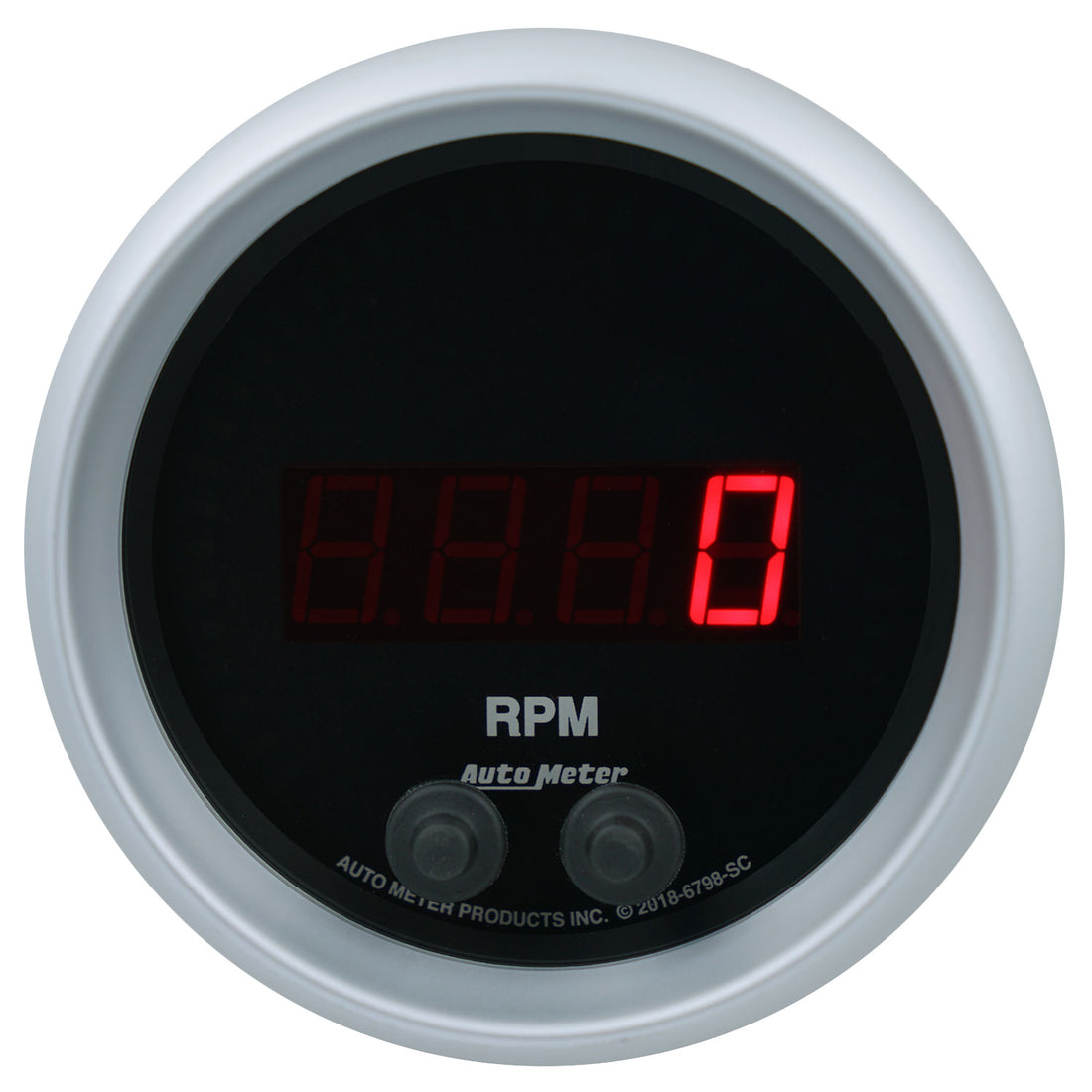 AutoMeter 6798-SC - GAUGE, TACHOMETER, 3 3/8", 16K RPM, IN-DASH, SPORT-COMP ELITE DIGITAL 4