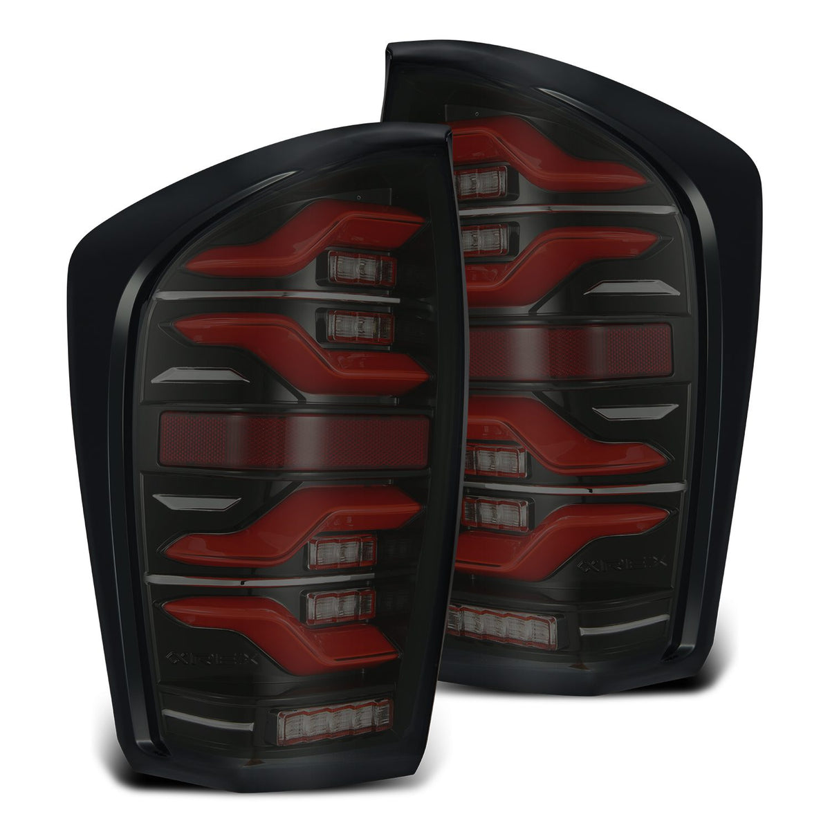 AlphaRex 680000 - LED Taillights Black-Red 3