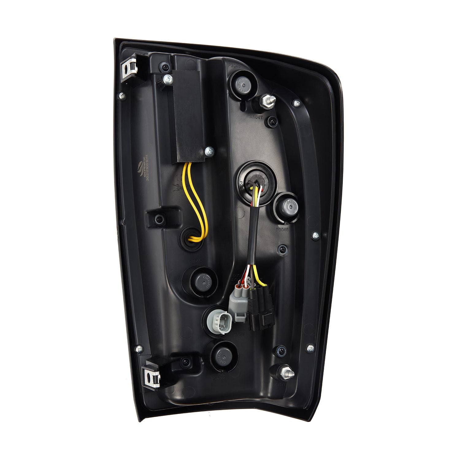 AlphaRex 680000 - LED Taillights Black-Red 4