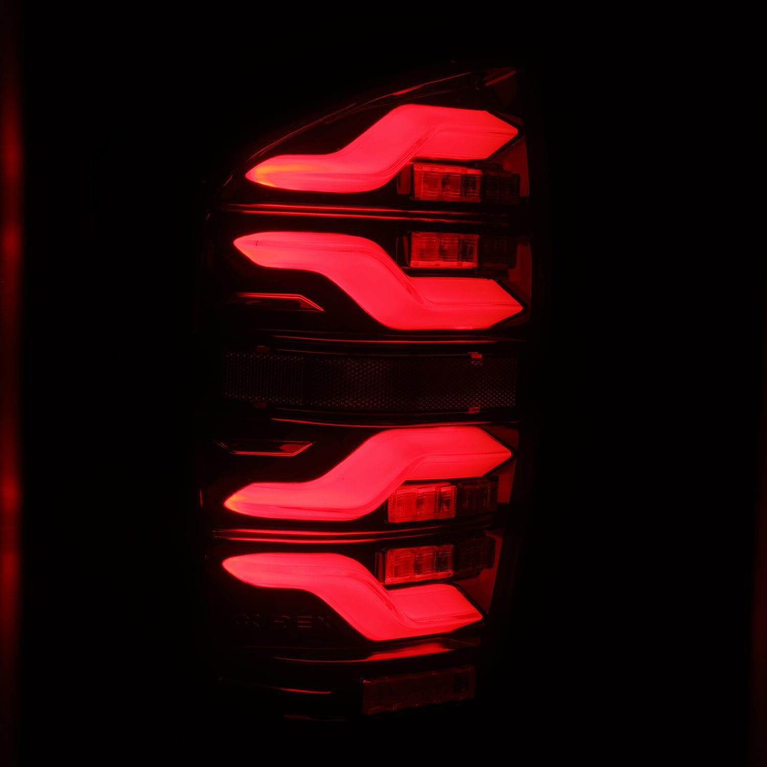 AlphaRex NA AlphaRex 680000 - LED Taillights Black-Red