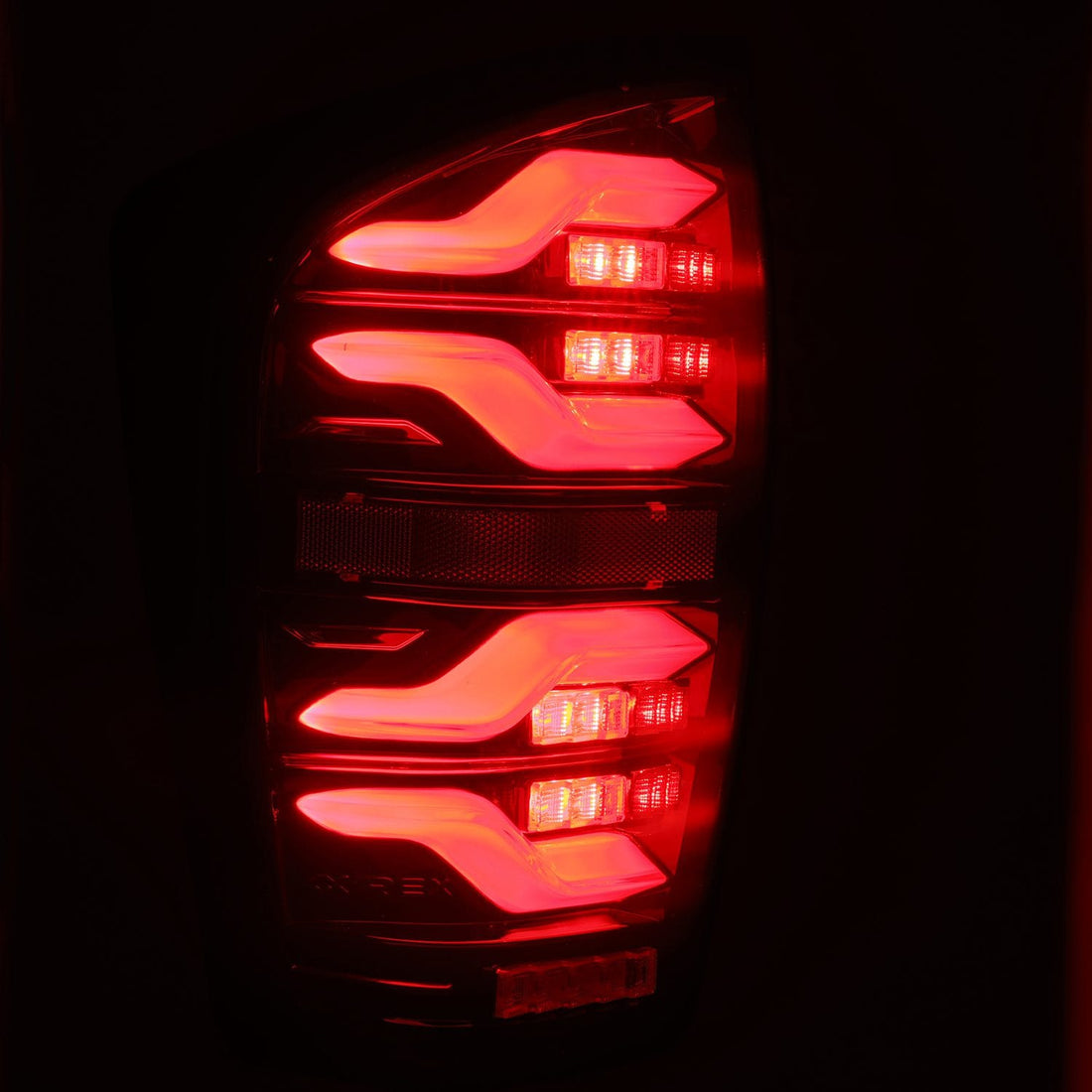 AlphaRex NA AlphaRex 680000 - LED Taillights Black-Red