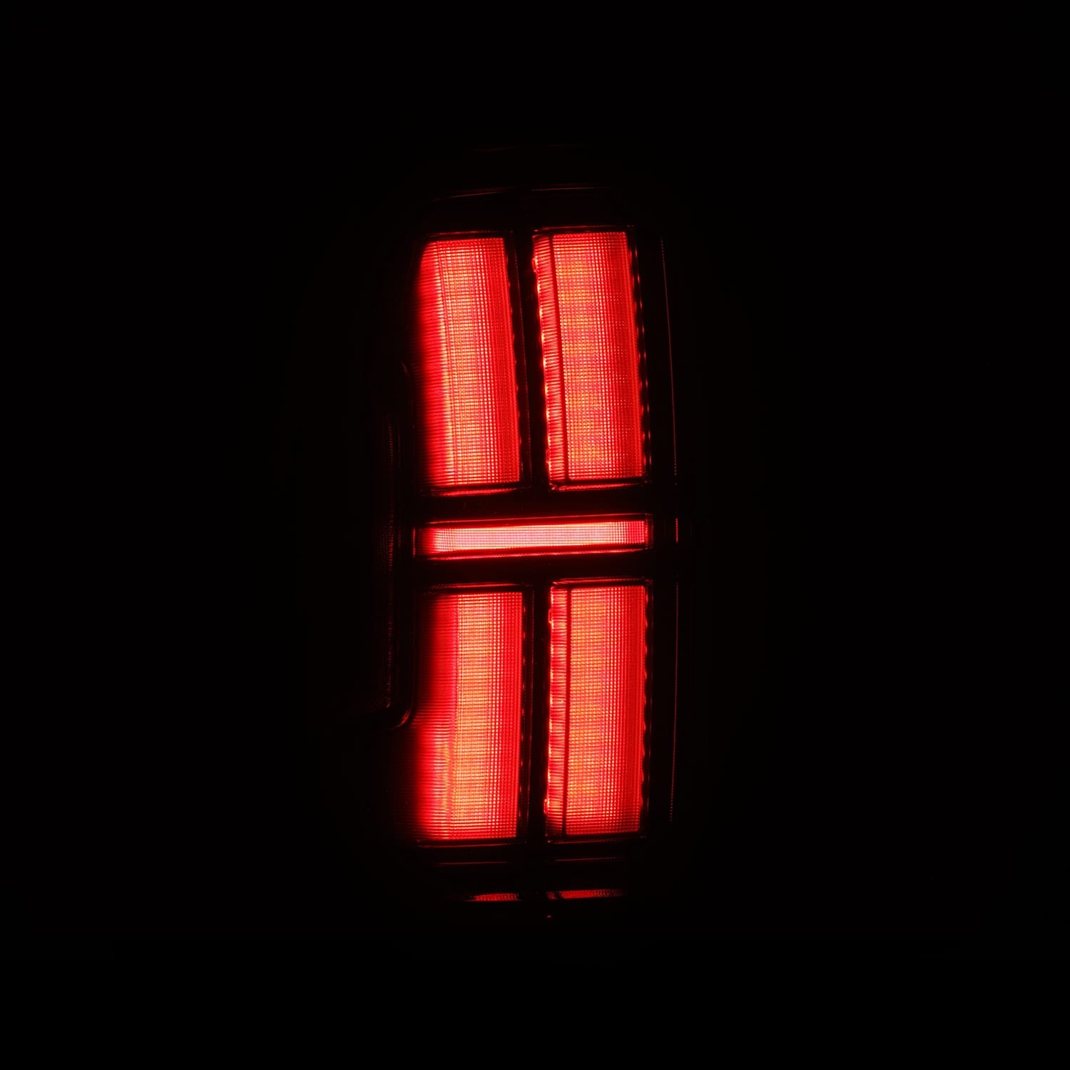 AlphaRex NA AlphaRex 680062 - Prismatic LED Taillights Alpha-Black