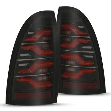 AlphaRex NA AlphaRex 680070 - LED Taillights Black-Red