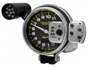 AutoMeter 6836 - GAUGE, TACH, 5", 11K RPM, PRO-STOCK PEDESTAL W/ SUPER LITE & PK MEM, CARBON FIBR 5