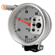 AutoMeter 6854 - GAUGE, TACH, 5", 9K RPM, PEDESTAL W/ QUICK LITE, DUAL RANGE W/PEAK MEMORY, UL 4