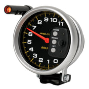 AutoMeter 6857 - GAUGE, TACH, 5", 11K RPM, PEDESTAL W/ QUICK LITE & PEAK MEMORY, PRO-COMP 5
