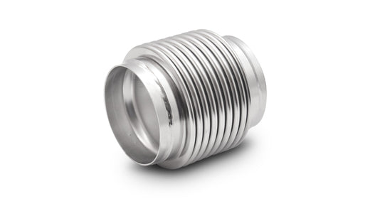 Vibrant Performance 68935 Bellows Assembly with Solid Liner, 3.50" I.D. x 4.00" Long - Electro Polished