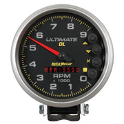 AutoMeter 6896 - GAUGE, TACH, 5", 9K RPM, PEDESTAL, DATALOGGING, ULTIMATE DL PLAYBACK, BLACK 2