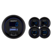 AutoMeter 6900 - GAUGE KIT, 5 PC, 3 3/8" & 2 1/16", ELEC SPEEDOMETER, DIGITAL, BLK W/ BLUE LED 3