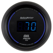 AutoMeter 6927 - GAUGE, OIL PRESSURE, 2 1/16", 100PSI, DIGITAL, BLACK DIAL W/ BLUE LED 3