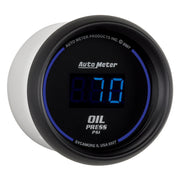 AutoMeter 6927 - GAUGE, OIL PRESSURE, 2 1/16", 100PSI, DIGITAL, BLACK DIAL W/ BLUE LED 5