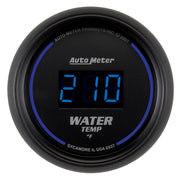 AutoMeter 6937 - GAUGE, WATER TEMP, 2 1/16", 340?F, DIGITAL, BLACK DIAL W/ BLUE LED 3