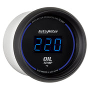 AutoMeter 6948 - GAUGE, OIL TEMP, 2 1/16", 340?F, DIGITAL, BLACK DIAL W/ BLUE LED 5