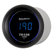 AutoMeter 6949 - GAUGE, TRANS TEMP, 2 1/16", 340?F, DIGITAL, BLACK DIAL W/ BLUE LED