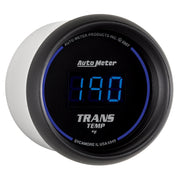 AutoMeter 6949 - GAUGE, TRANS TEMP, 2 1/16", 340?F, DIGITAL, BLACK DIAL W/ BLUE LED