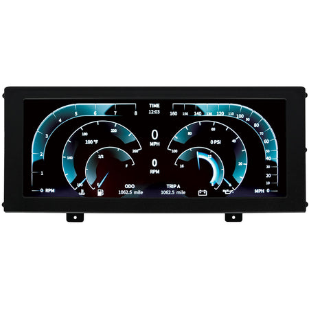 AutoMeter 7000 - Digital Instrument Display, Color Lcd, Panel Mount, Universal 5