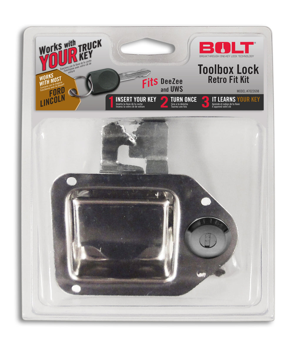 BOLT 7022698 - Truck Tool Box Lock and Key