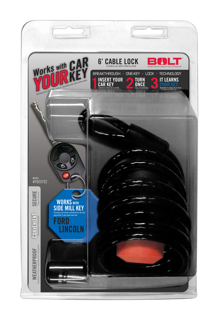 BOLT 7023722 - 6FT. CABLE LOCK FORD SIDE CUT 2
