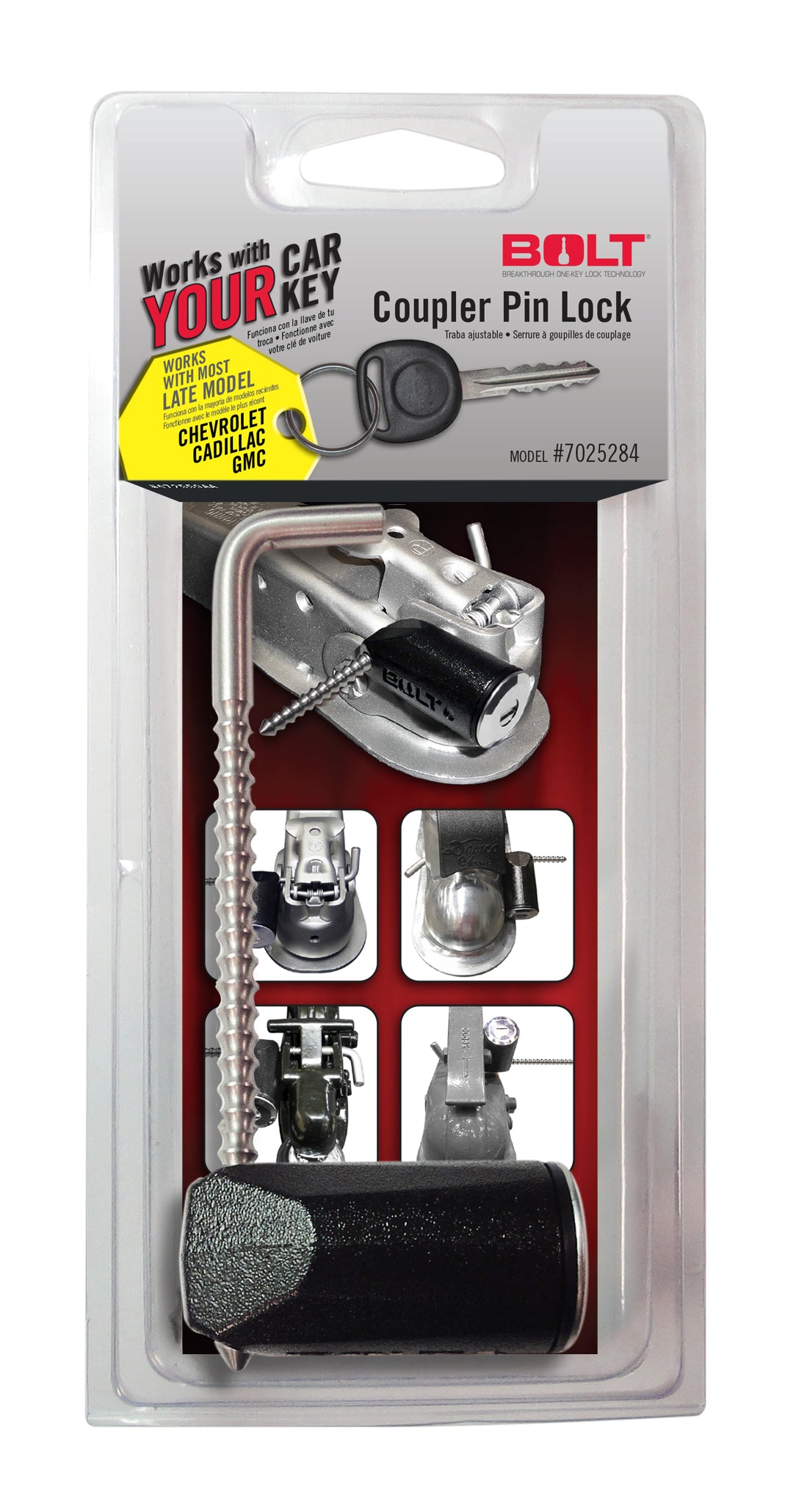 BOLT 7025284 - COUPLER PIN LOCK GM LATE MODEL (GM B) 2