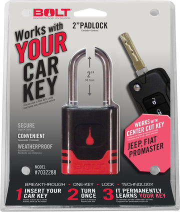BOLT 7032288 - PADLOCK JEEP CENTER CUT 2