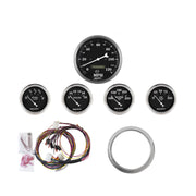 AutoMeter 7034-OTB - DIRECT FIT DASH KIT, CHEVY CAR 59-60, MPH/FUEL/OILP/WTMP/BAT, OTB 3