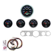 AutoMeter 7035-CB - DIRECT FIT DASH KIT, MUSTANG 65-66, MPH/FUEL/OILP/WTMP/BAT, CB