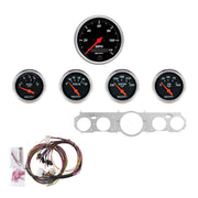 AutoMeter 7035-DB - DIRECT FIT DASH KIT, MUSTANG 65-66, MPH/FUEL/OILP/WTMP/BAT, DB 1