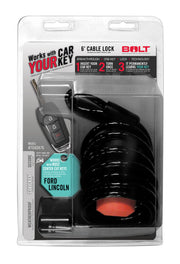 BOLT 7040476 - 6FT. CABLE LOCK FORD CENTER CUT 2