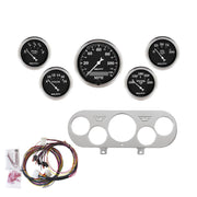 AutoMeter 7044-OTB - DIRECT FIT DASH KIT, NOVA 62-65, MPH/FUEL/OILP/WTMP/BAT, OTB 3