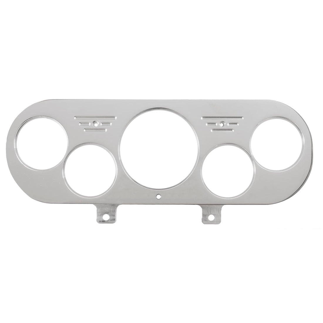AutoMeter Body AutoMeter 7044 - DASH PANEL, NOVA 62-65, 1 X 3-1/8" & 4 X 2-1/16", BILLET