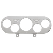 AutoMeter Body AutoMeter 7044 - DASH PANEL, NOVA 62-65, 1 X 3-1/8" & 4 X 2-1/16", BILLET