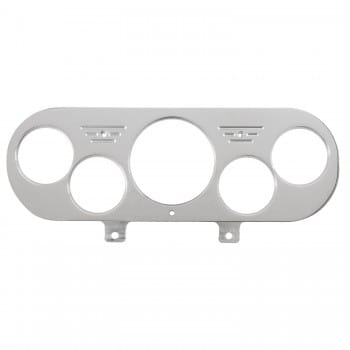AutoMeter Body AutoMeter 7044 - DASH PANEL, NOVA 62-65, 1 X 3-1/8" & 4 X 2-1/16", BILLET