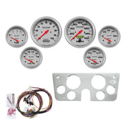 AutoMeter 7045-UL - DIRECT FIT DASH KIT, CHEVY TRUCK 67-72, TACH/MPH/FUEL/OILP/WTMP/VOLT, ULTRA-LITE 3