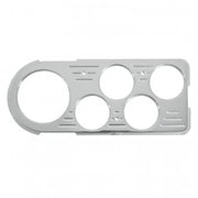 AutoMeter Body AutoMeter 7046 - DASH PANEL, FORD TRUCK 48-50, 1 X 3-1/8", 4 X 2-1/16", BILLET