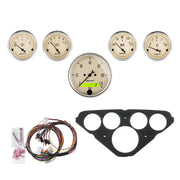 AutoMeter 7049-AB - DIRECT FIT DASH KIT, CHEVY TRUCK 55-59, MPH/FUEL/OILP/WTMP/BAT, AB 3