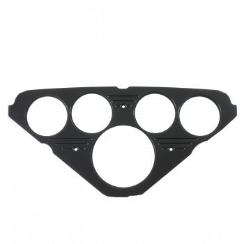 AutoMeter 7049 - DASH PANEL, CHEVY TRUCK 55-59, 1 X 3-1/8", 4 X 2-1/16", BLACK 4