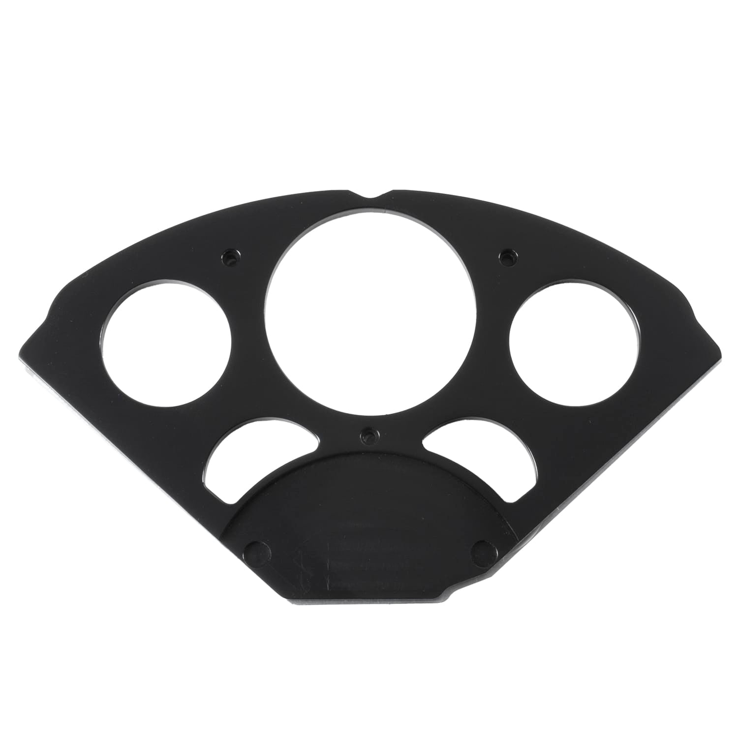 AutoMeter Body AutoMeter 7055 - DASH INSERT, CHEVY 55-56, 1 X 3-1/8" & 4 X 2-1/16", SR BEZEL, BLACK