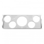 AutoMeter 7057 - DASH PANEL, CHEVY TRUCK 40-46, 1 X 3-1/8", 4 X 2-1/16", BILLET 4