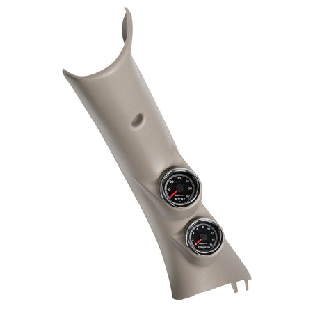 AutoMeter 7082 - DIESEL GAUGE KIT, A-PILLAR, RAM 10-19, BOOST/EGT, 60PSI/2000?F, FACT. MATCH 5