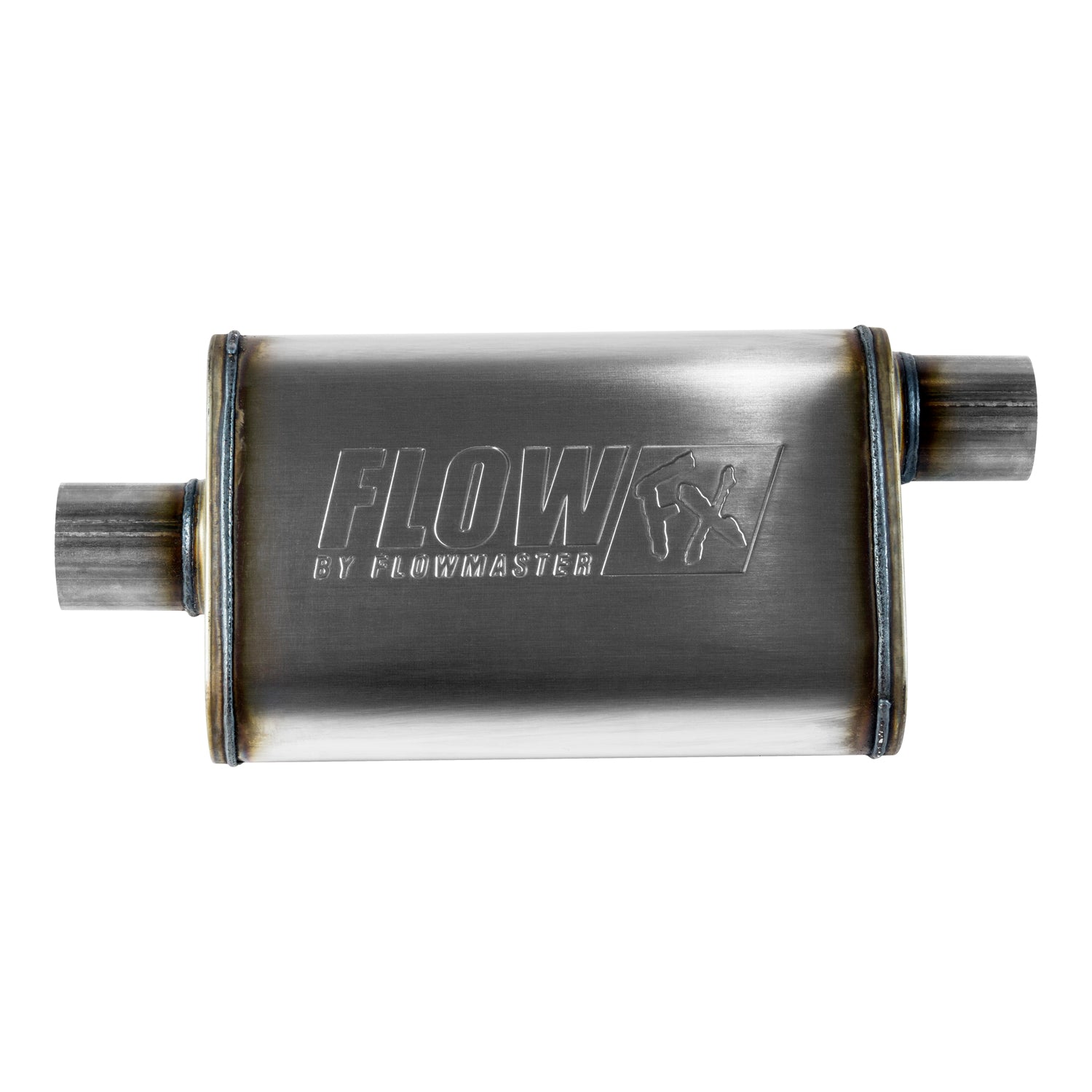 Flowmaster 71226 - Flow Fx Muffler Flow Fx Muffler 2.50 Offset In/ 2.50 Center Out Moderate Sound Stainless Steel Flowmaster 3