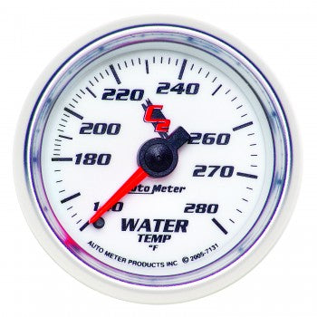 AutoMeter 7131 - GAUGE, WATER TEMP, 2 1/16", 140-280?F, MECHANICAL, C2 5