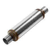Flowmaster 71415 - Flow Fx Muffler Flow Fx Muffler 2.25 In/Out Round Body Moderate Sound Stainless Steel Flowmaster 1