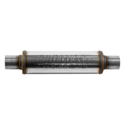 Flowmaster 71415 - Flow Fx Muffler Flow Fx Muffler 2.25 In/Out Round Body Moderate Sound Stainless Steel Flowmaster 2