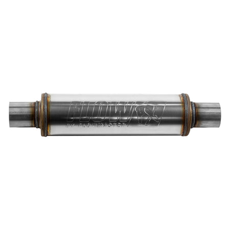Flowmaster 71415 - Flow Fx Muffler Flow Fx Muffler 2.25 In/Out Round Body Moderate Sound Stainless Steel Flowmaster 2